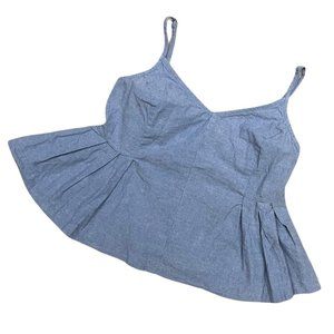 Sugar+Lips Kids - Girl's Peplum Tie-Back Crop Top - size: Youth Large